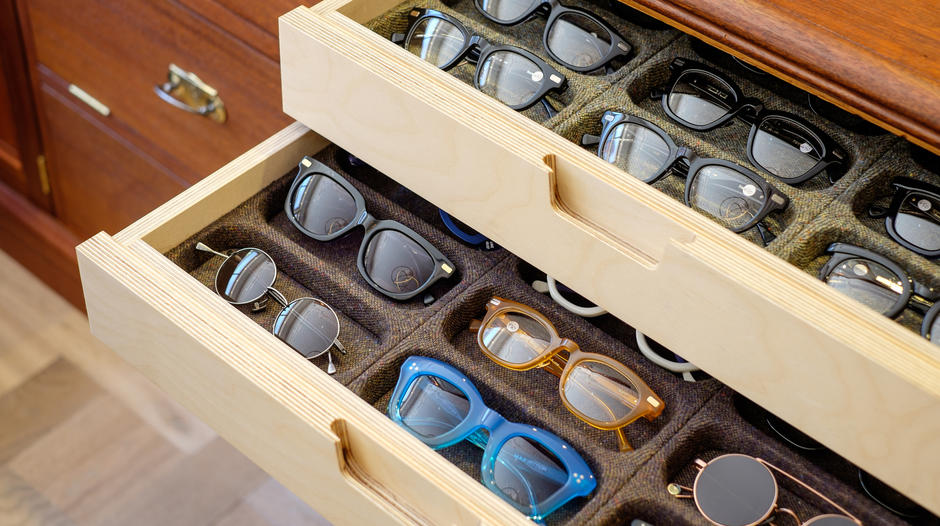 spectacular eyewear in a stunning location